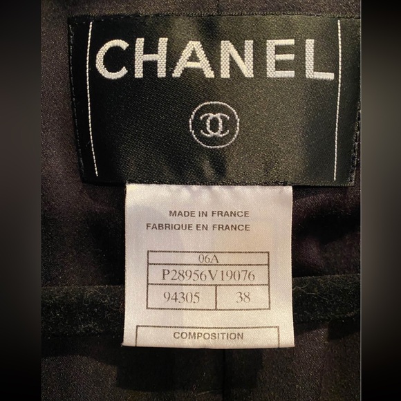 Chanel Black Wool Trench Coat size 38 - Picture 3 of 8